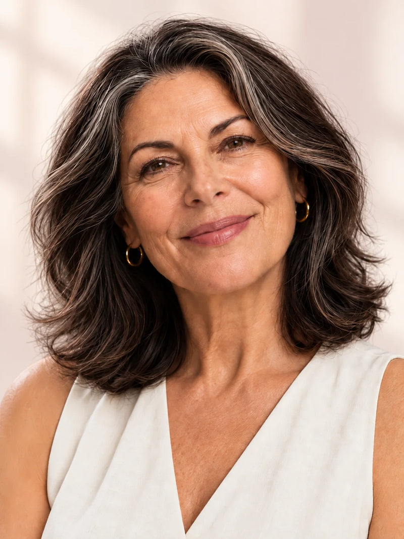 Smiling confident woman