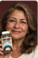 Happy UNFUNK customer holding bottle